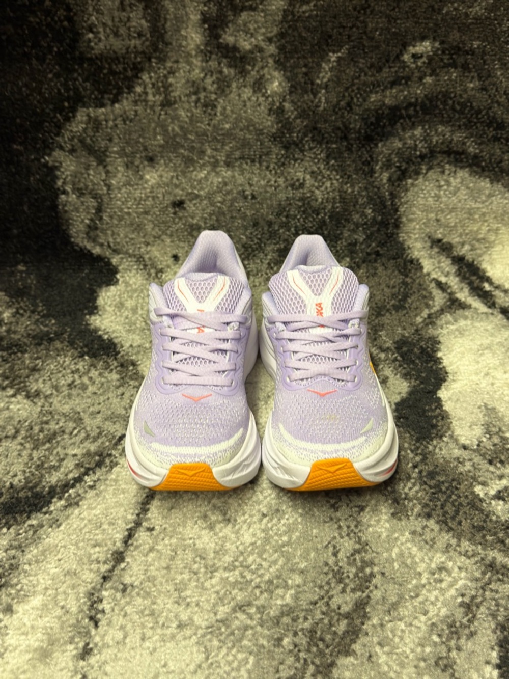 Hoka Bondi 9 Purple White Womens Size 6.5 or 7.5 - Picture 2 of 6